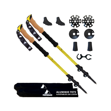 Bastones de Senderismo Telescópico - Aluminio 7075